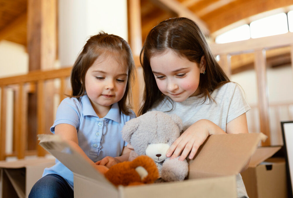 Trasloco con bambini a Bergamo: come organizzare tempi e spazi senza stress